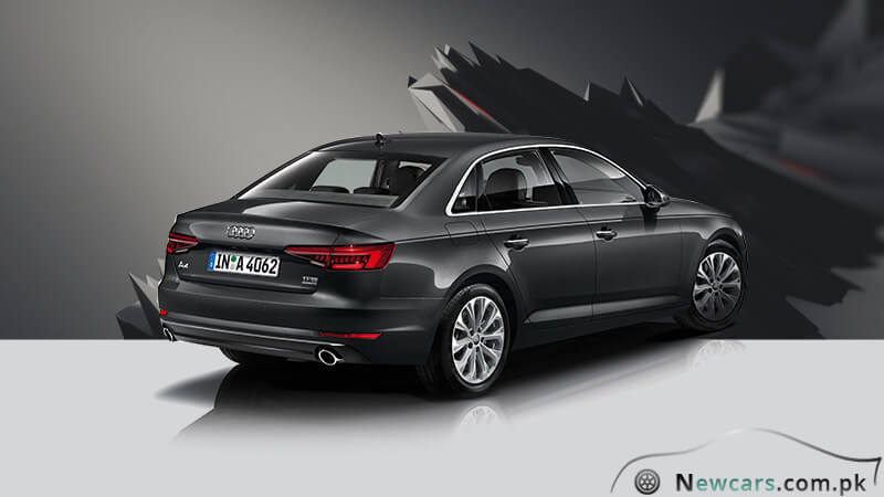 Audi A4 Back Side View