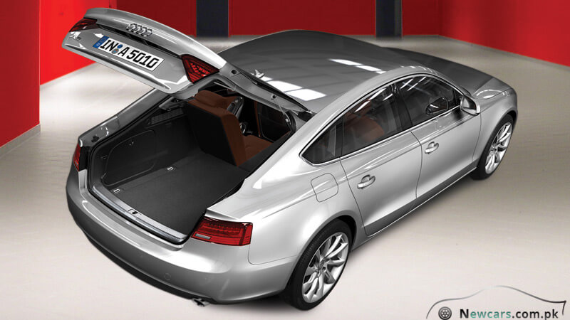 Audi A5 Rear Exterior - Spacious Trunk For Your Luggage