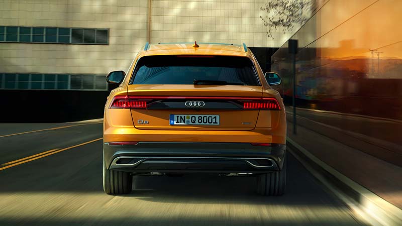 Audi Q8 Back Side Picture