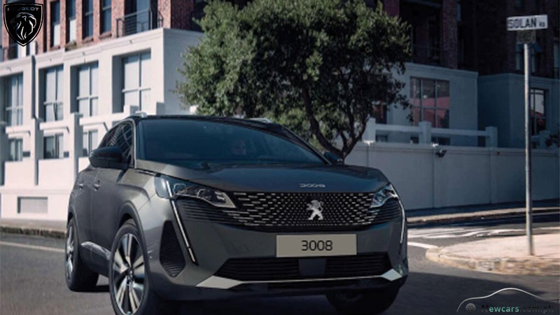 Peugeot 3008 Side View