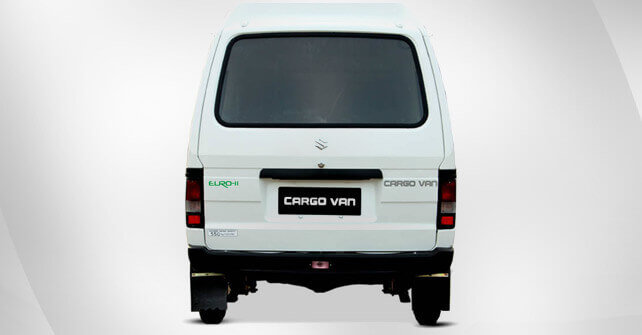 Suzuki Bolan Cargo Van Euro 2 White Color Back Side