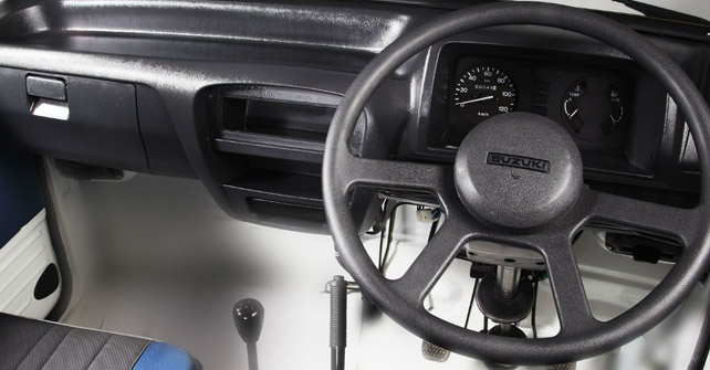 Suzuki Bolan Steering Wheel Interior View