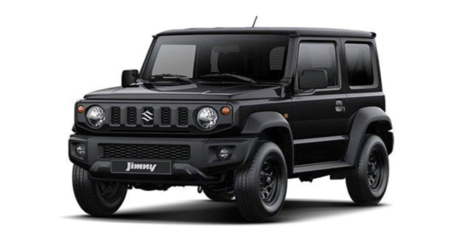 Suzuki Jimny Red color Front View