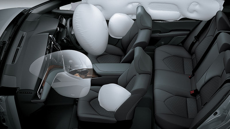 Toyota Camry Hybrid Safety Feature - 6 Airbags