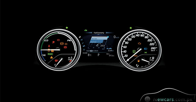 Toyota Camry Hybrird Speedometer
