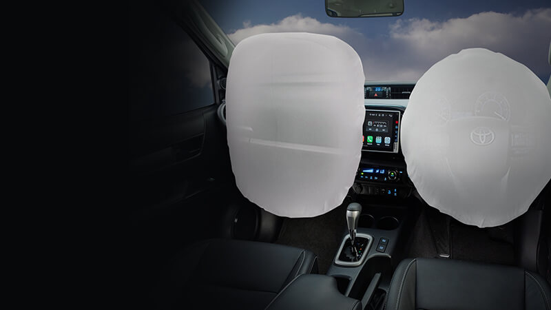 Toyota Hilux Revo SRS Knee Airbags