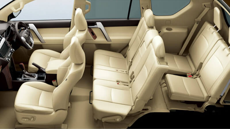 Toyota Land Cruiser Prado 2018 Full Interior