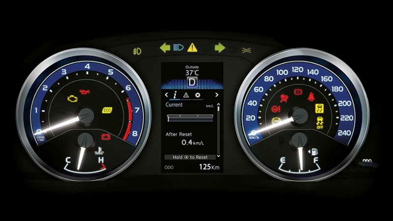 Toyota Altis 2023 Speedometer