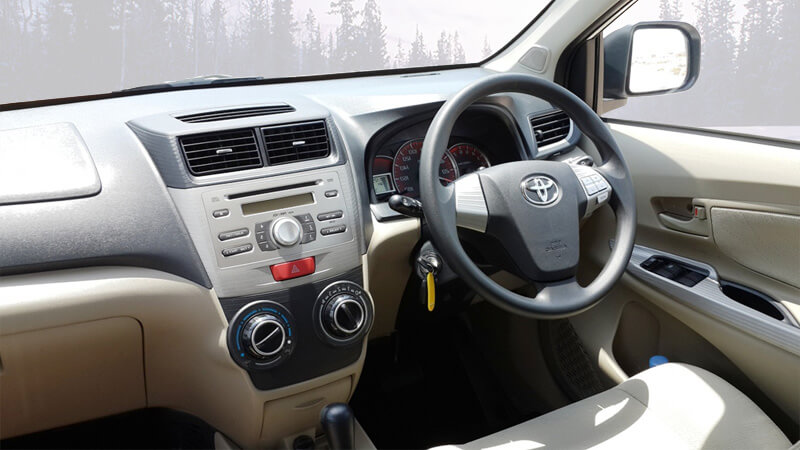 Toyota Avanza Dashboard View
