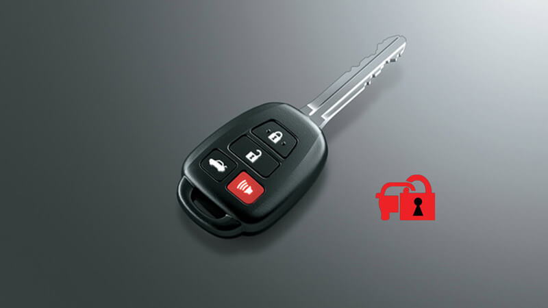 Toyota Corolla GLi 2018 Wireless Key with Immobilizer