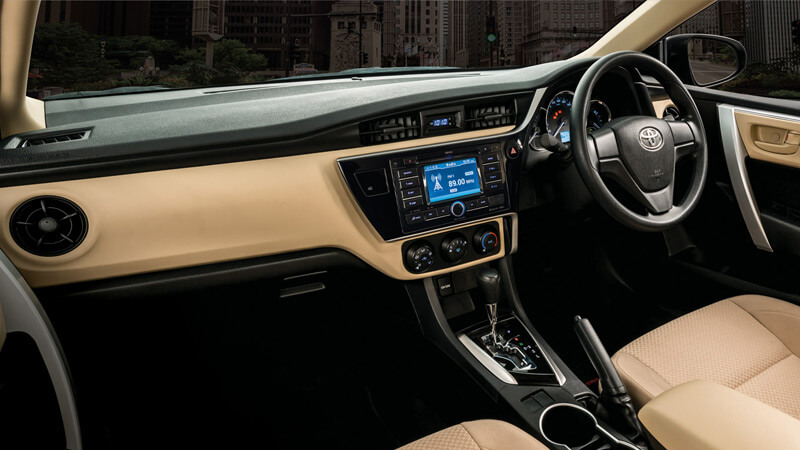 Toyota Corolla Xli 2019 Interior Design