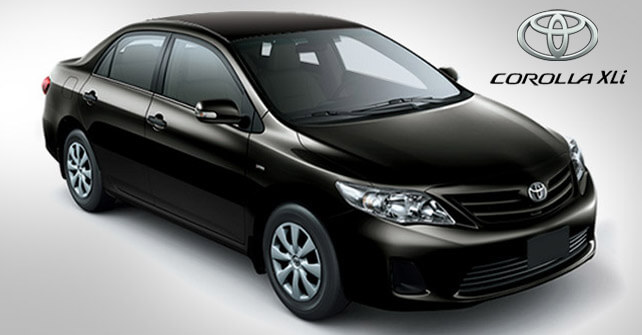 Toyota Corolla Xli Black Color