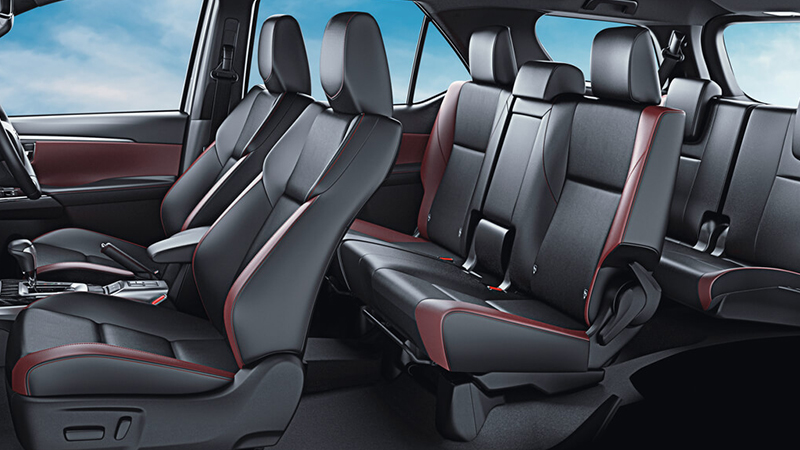 Toyota Fortuner Seats Interior