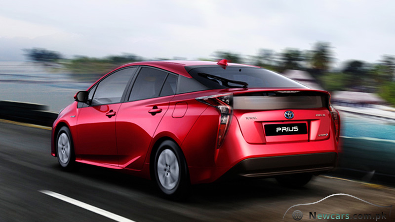 Toyota Prius Back Side View