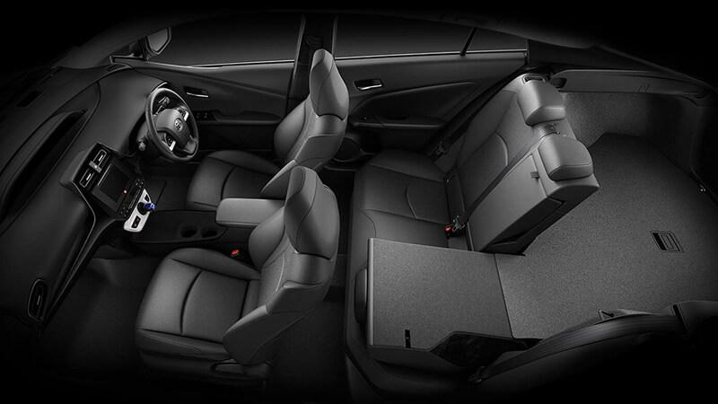 Toyota Prius Spacious Interior View