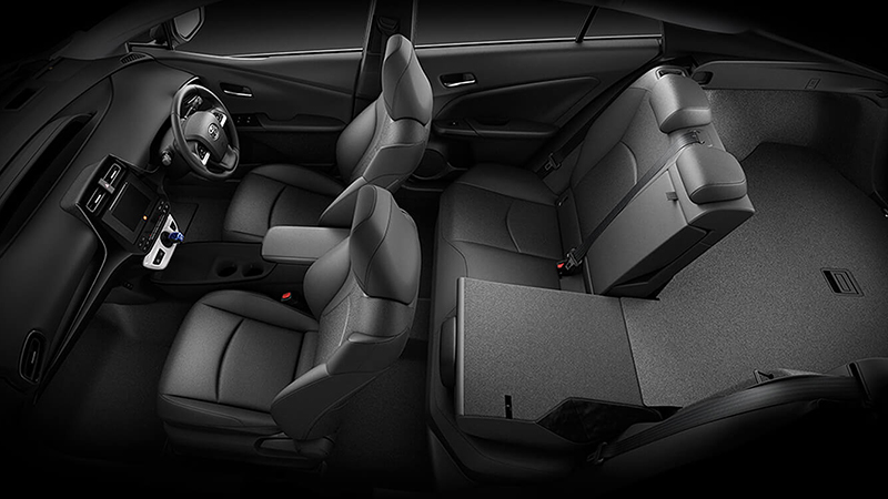 Toyota Prius Spacious Interior View