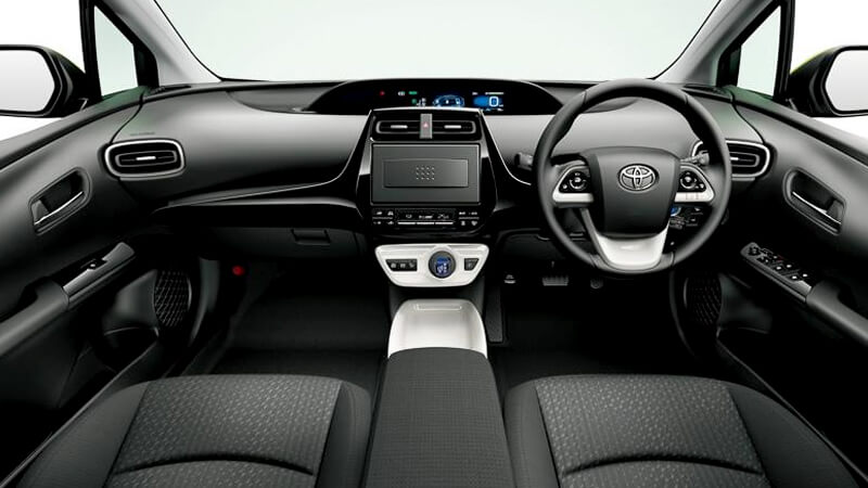 Toyota Prius Dashboard View
