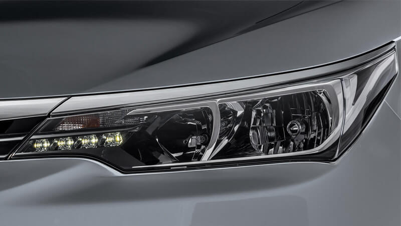 Toyota Corolla Xli 2018 Halogen Headlamps
